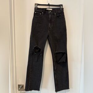 Abercrombie Ankle Straight Jeans